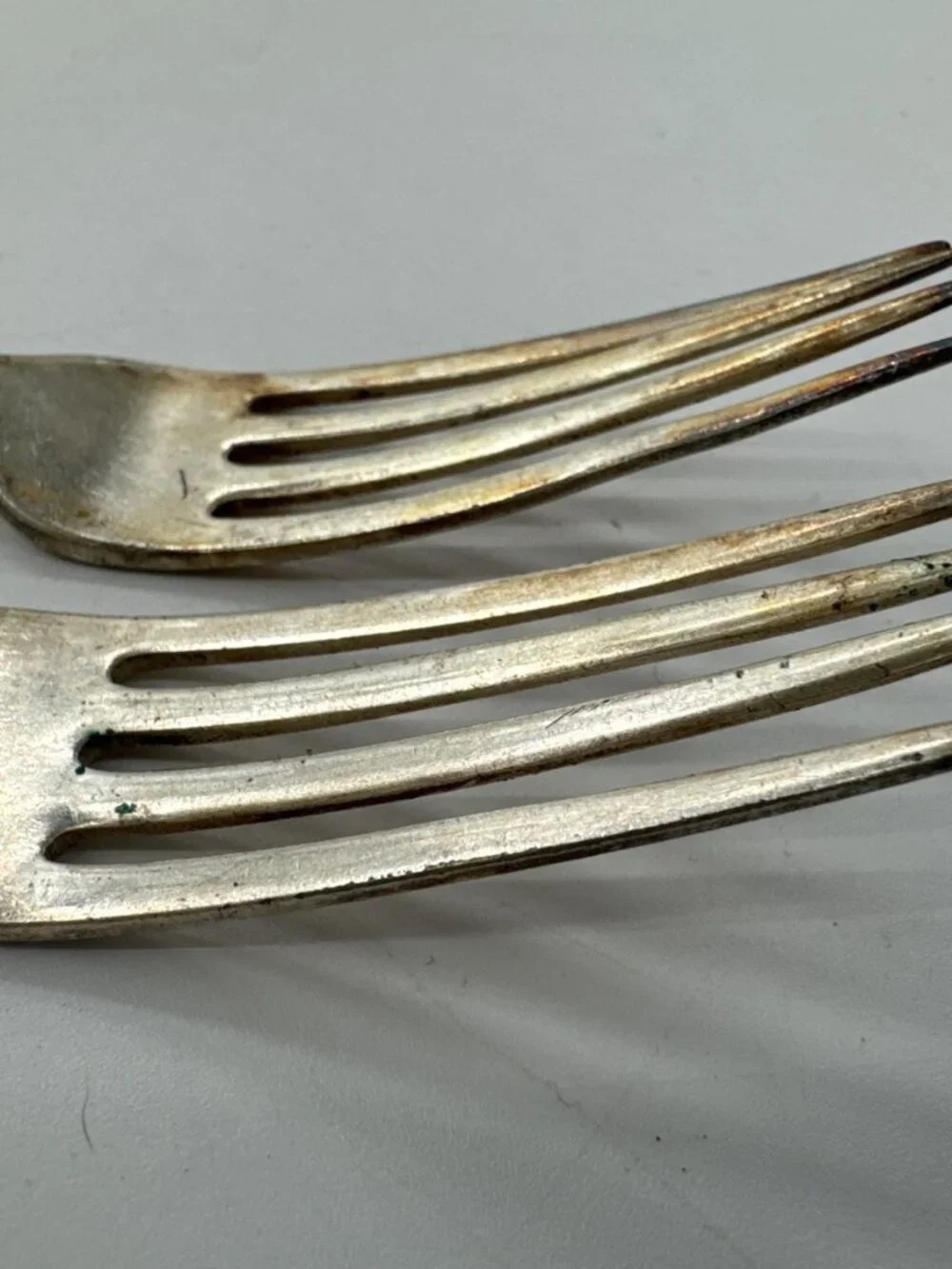 Lot of 4 Wm Rogers Silverware Lot 1941 TRIUMPH EXTRA PLATE Knife 2 Fork 2 VTG